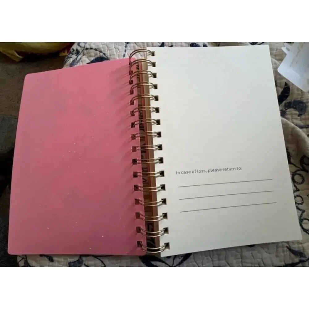 pink planner